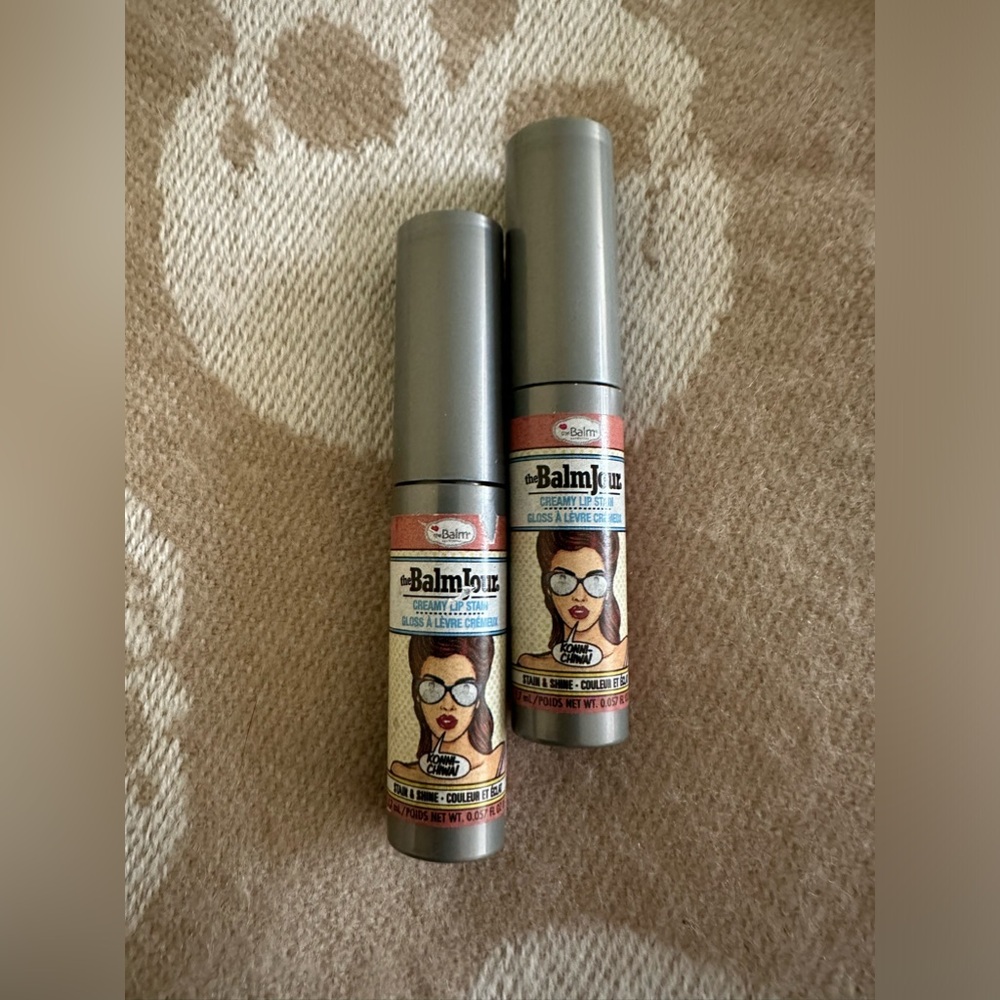 THEBALM COSMETICS theBalmJour Creamy Lip Stain in Konnichiwa! x 2